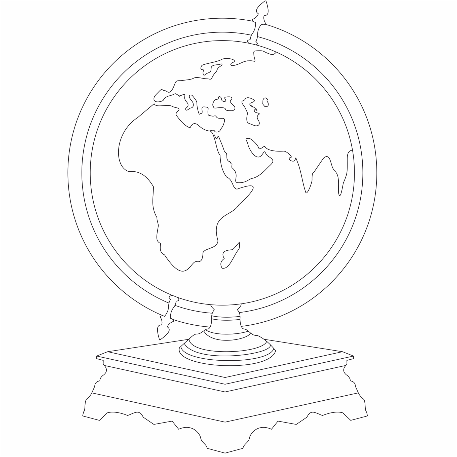 Иллюстрация для контурных